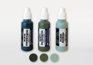 Farby akrylowe - zestaw nr 4 Luftwaffe I