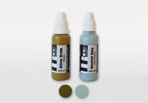 Farby akrylowe - zestaw nr 10 USA/Europa